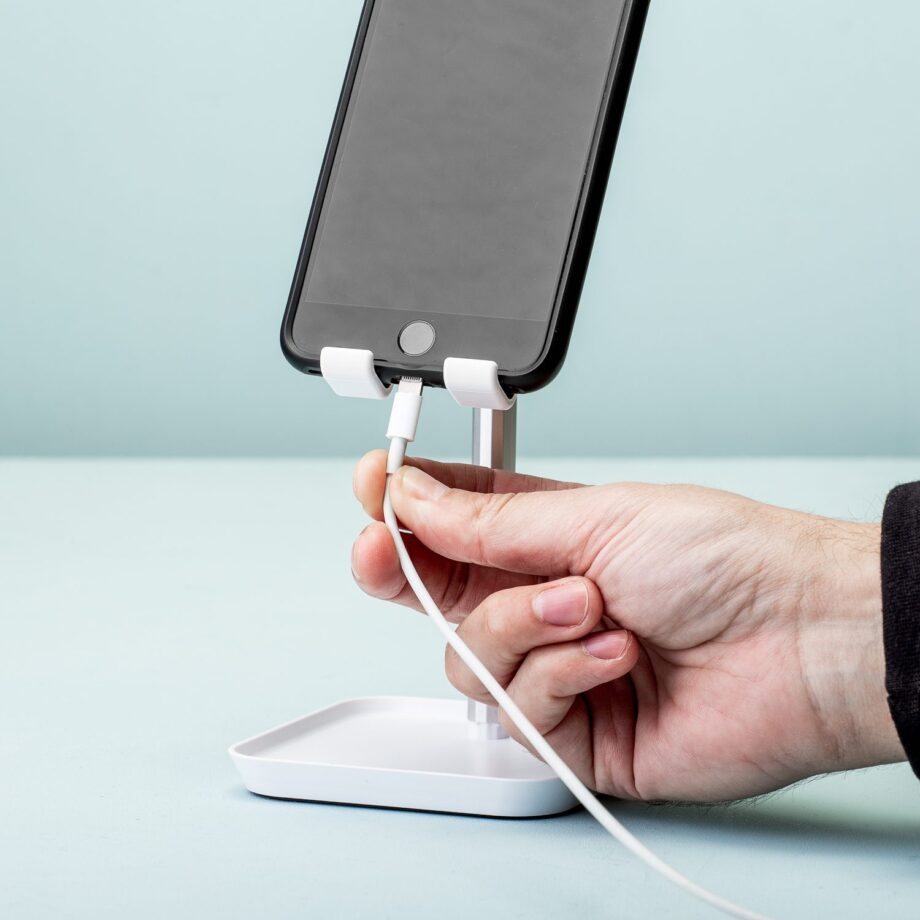 Verstelbare smartphonehouder