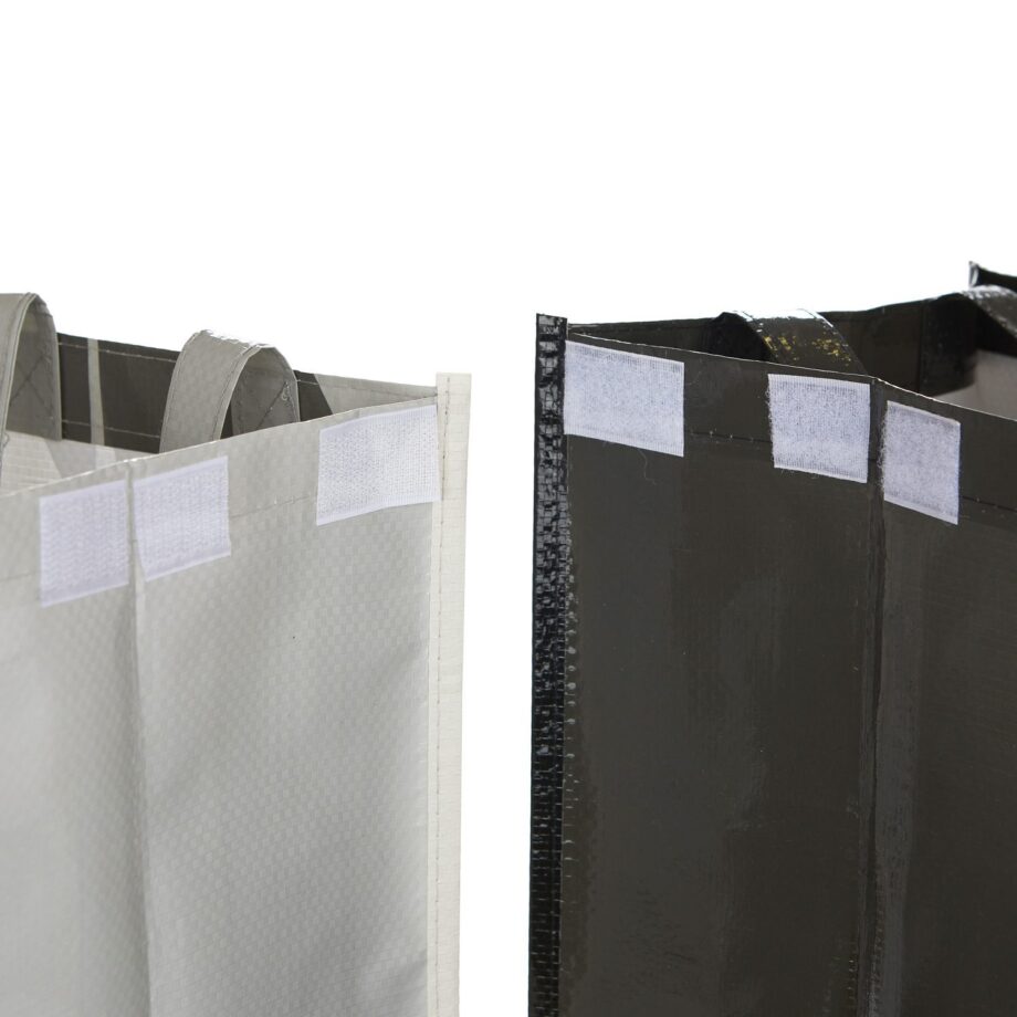 Afval recycletassen met kat (set van 3)