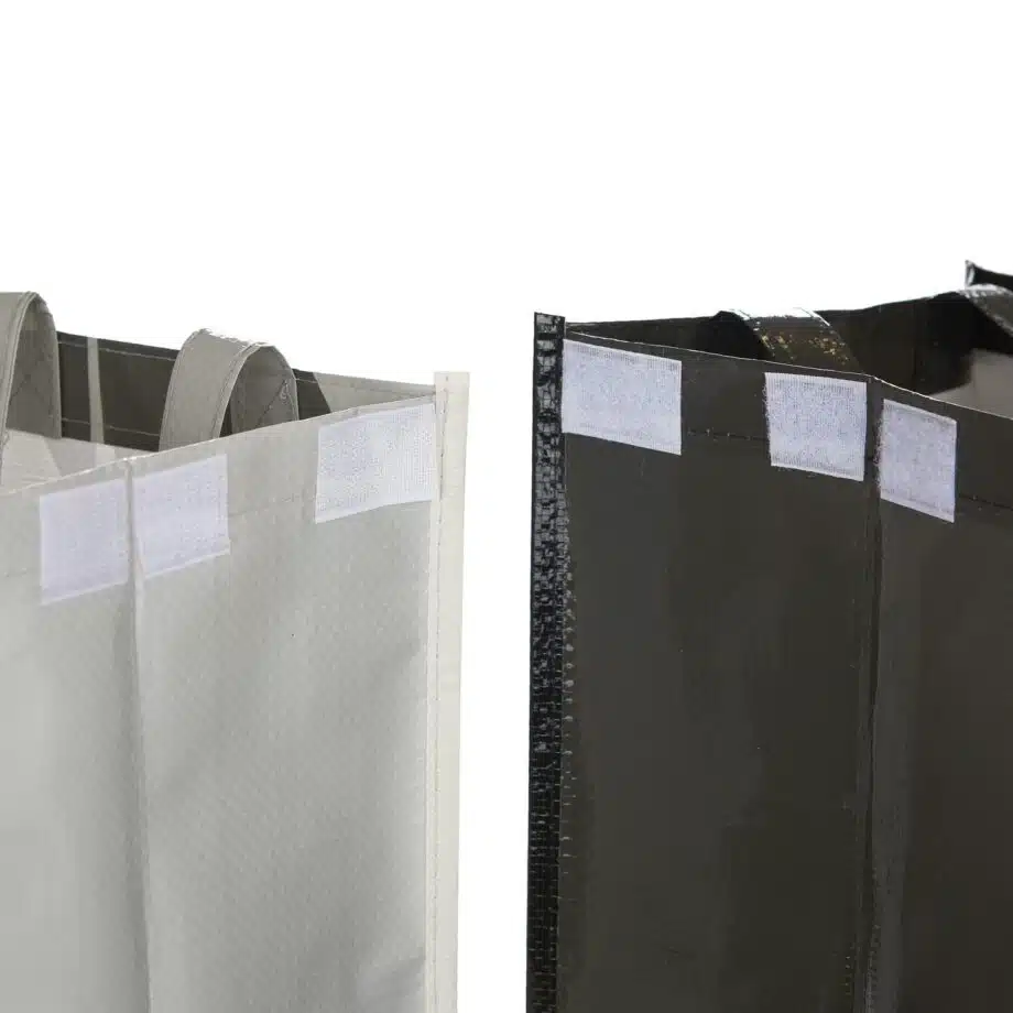 Afval recycletassen met kat (set van 3)
