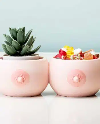 Borst potjes (set van 2)