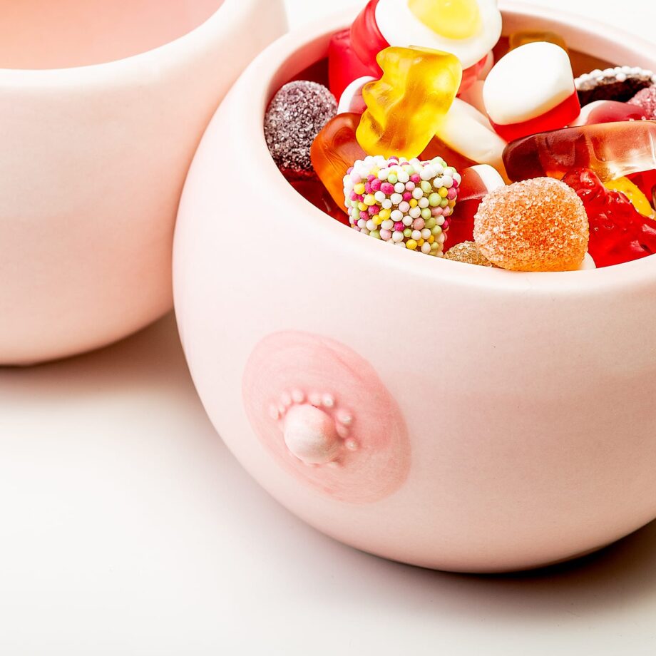 Borst potjes (set van 2)