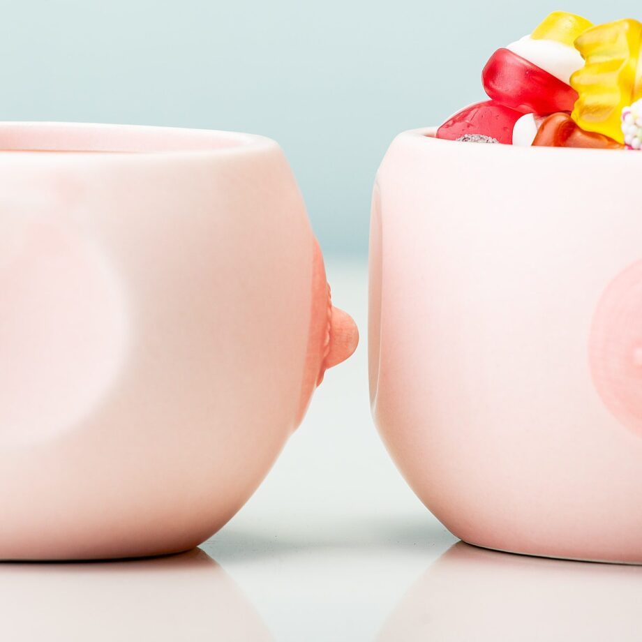 Borst potjes (set van 2)