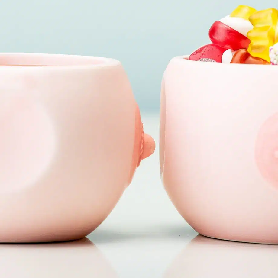 Borst potjes (set van 2)