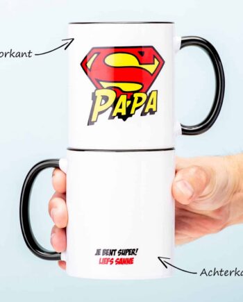 Gepersonaliseerde mok Superpapa