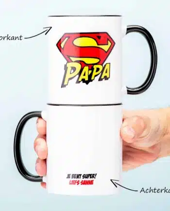 Gepersonaliseerde mok Superpapa