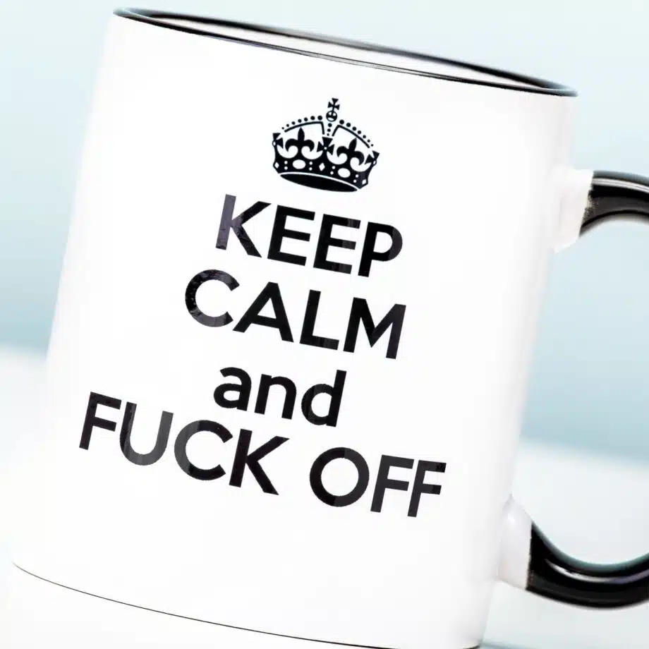 Gepersonaliseerde Keep Calm mok