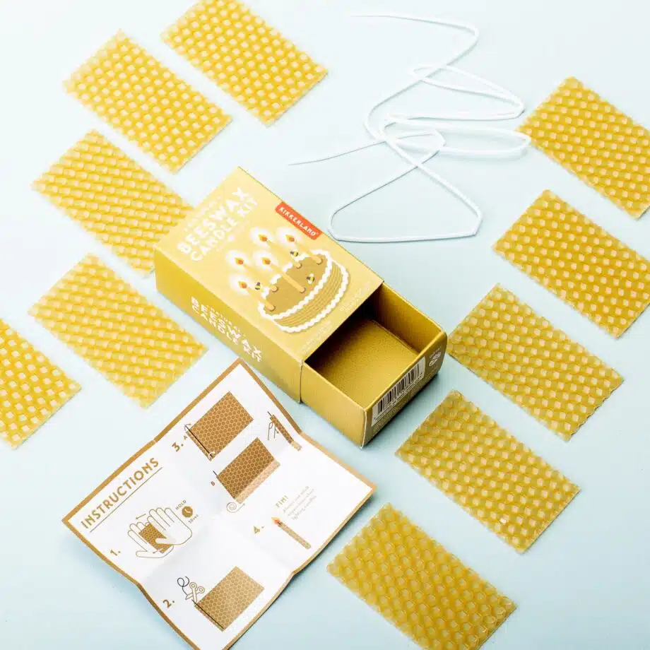 Bijenwas kaarsen DIY set
