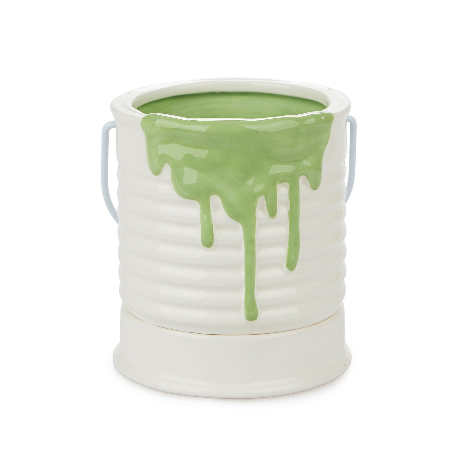 Verfpot Bloempot - Groen/klein