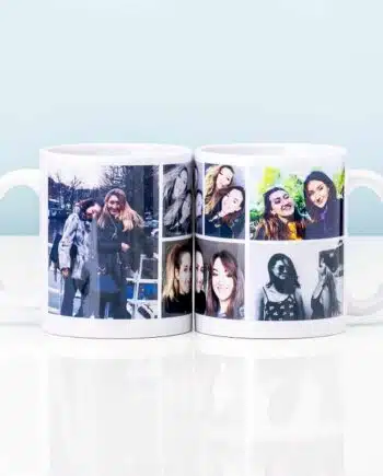 Gepersonaliseerde fotomok met zes afbeeldingen