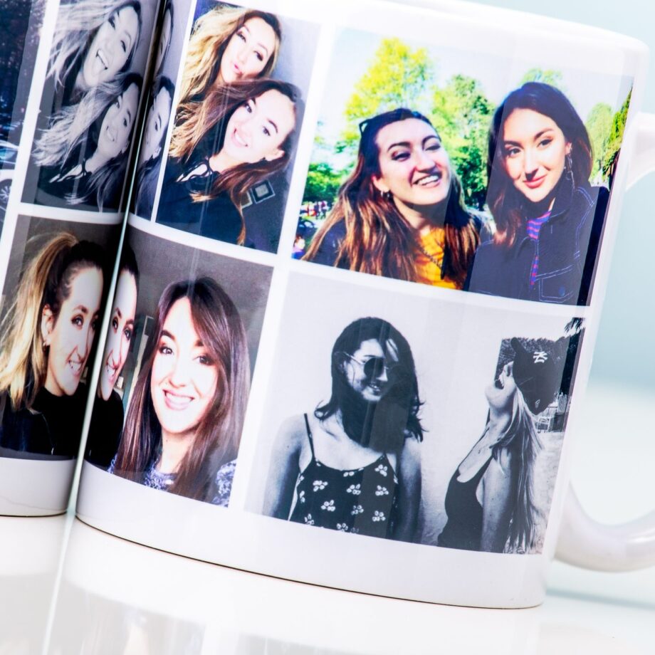 Gepersonaliseerde fotomok met zes afbeeldingen