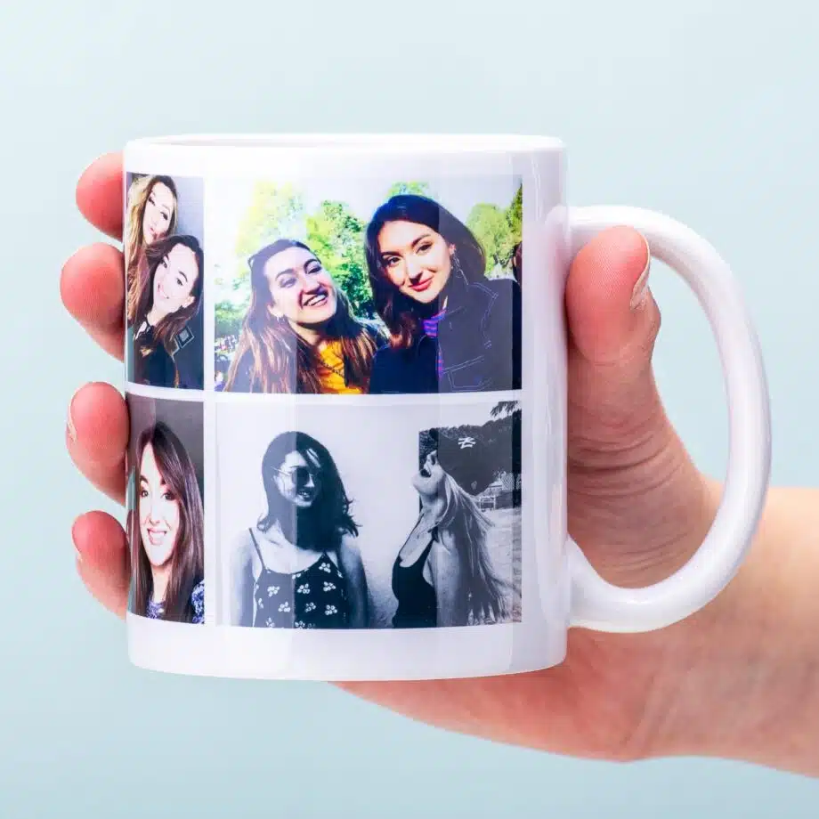 Gepersonaliseerde fotomok met zes afbeeldingen