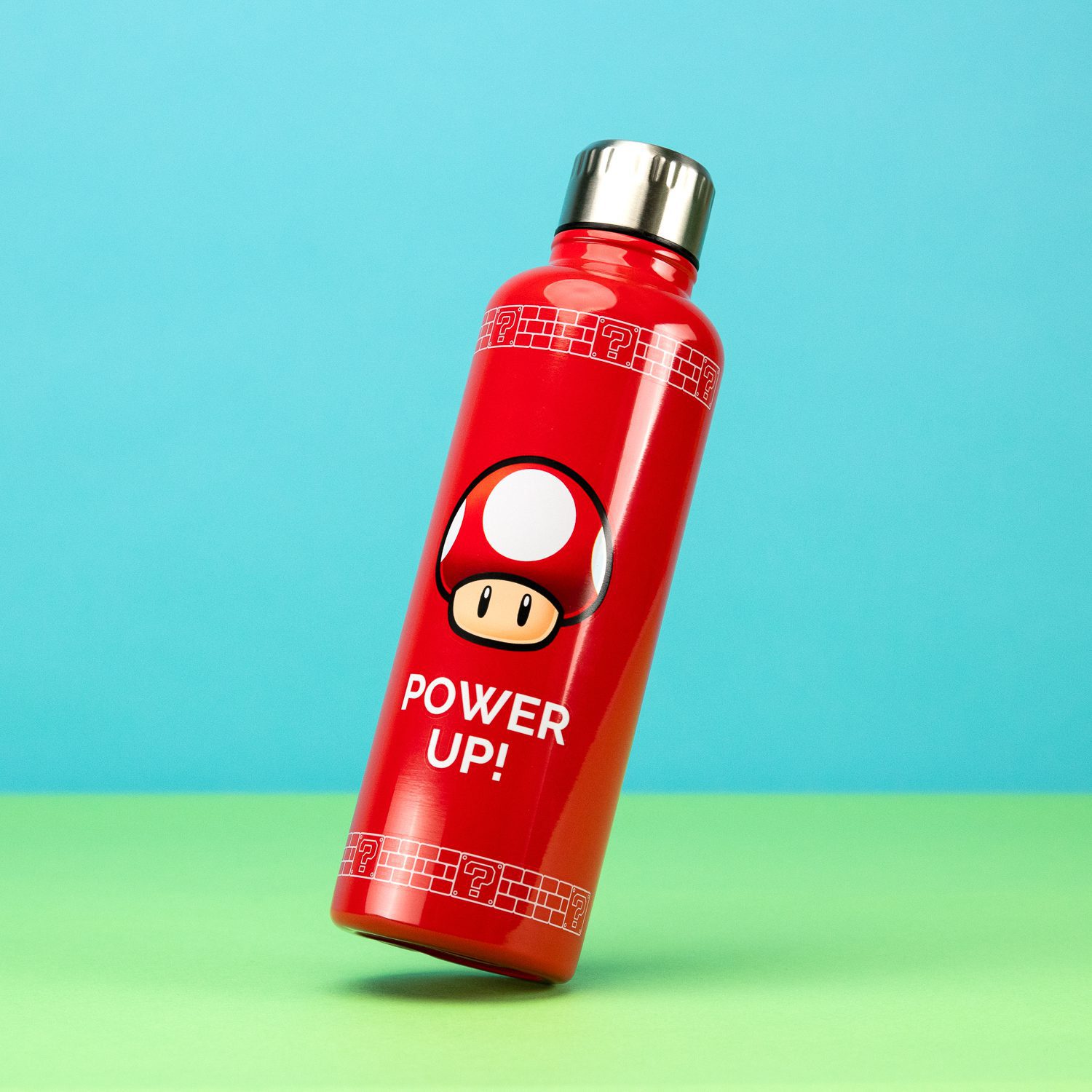 Nintendo Super Mario Power Up Waterfles Nintendo Super Mario Power Up Waterfles