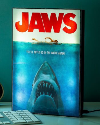 Jaws filmposter lamp