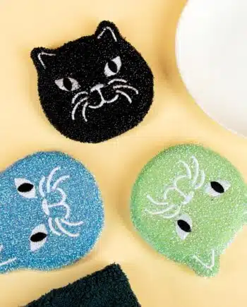 Dier afwassponsjes - Kat (set van 3)