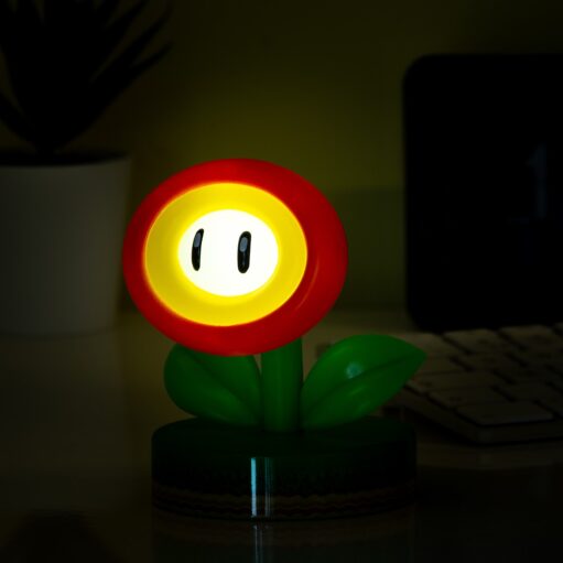 Super Mario Fire Flower lamp