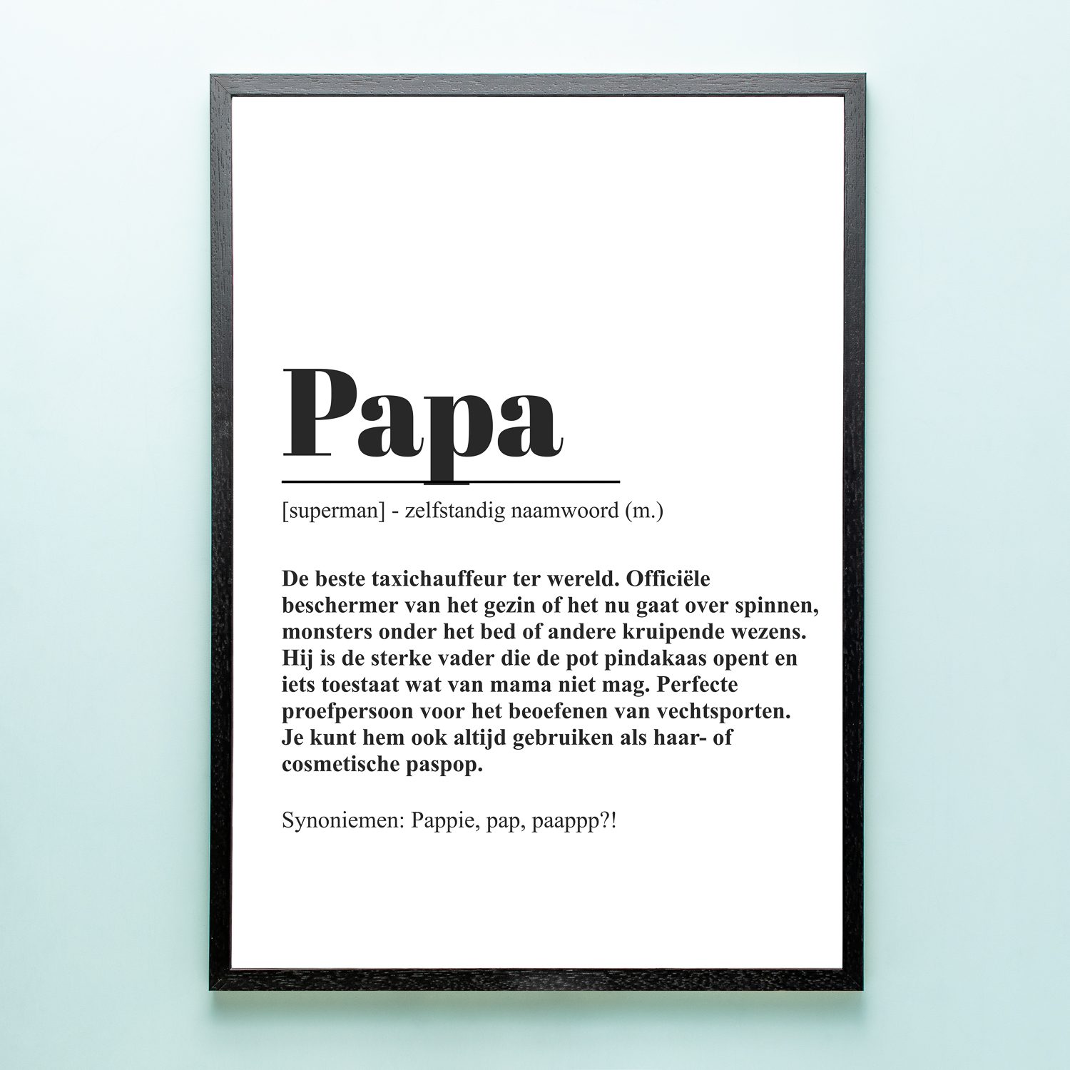 cadeau voor aanstaande papa en mama