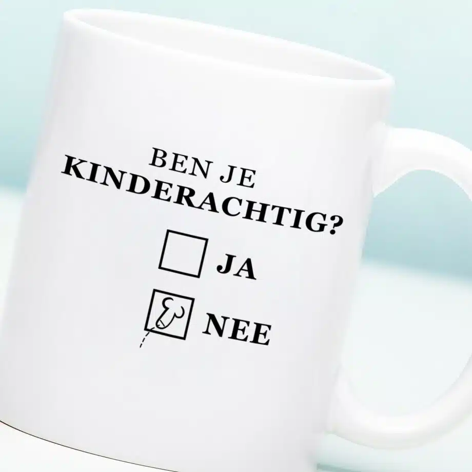 Kinderachtig mok