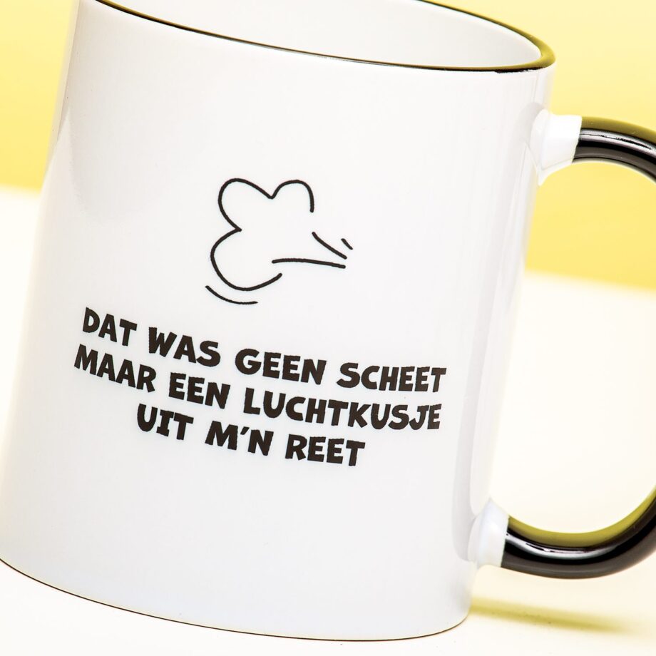 Dat was geen scheet mok