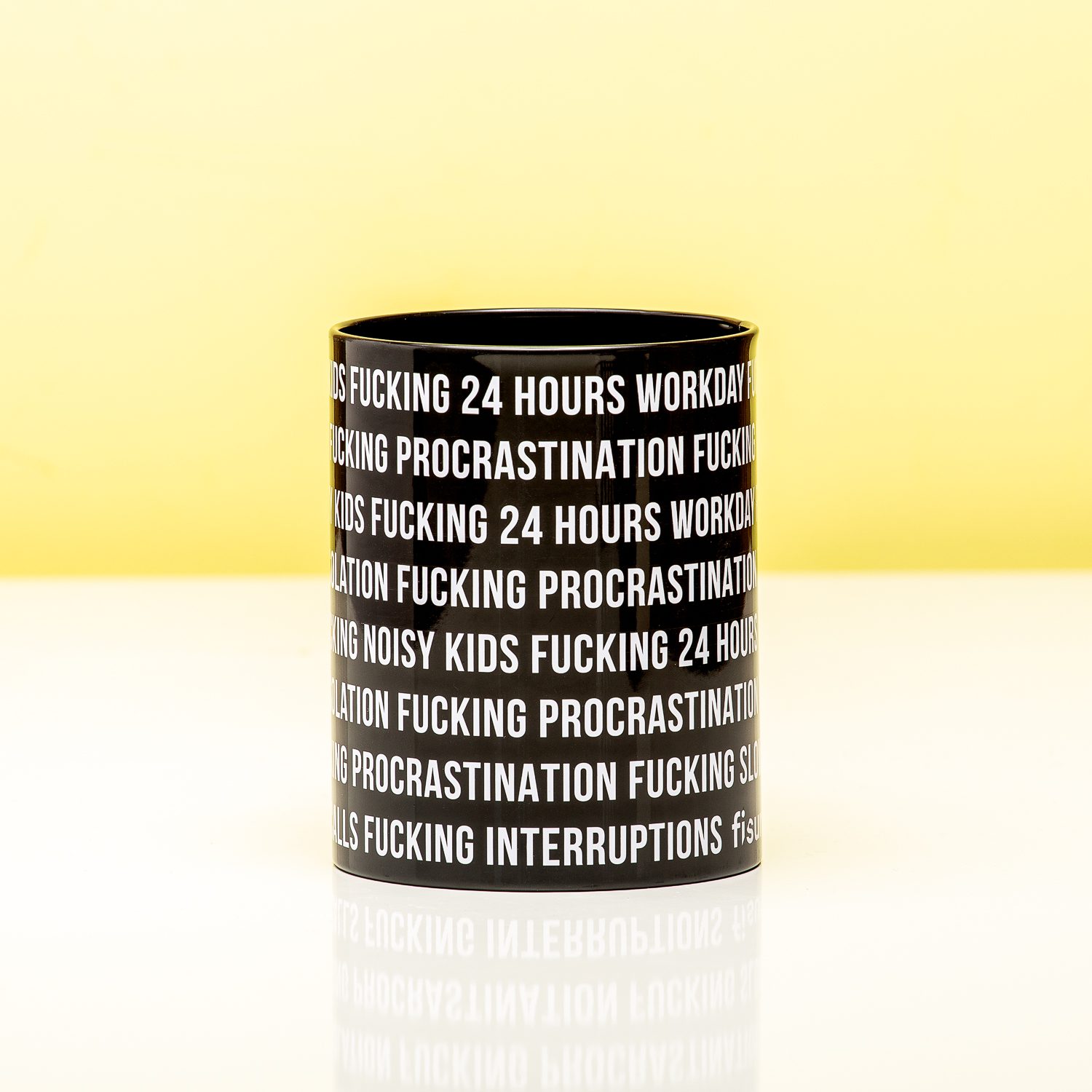 Fucking Home Office Pennenhouder - Zwart