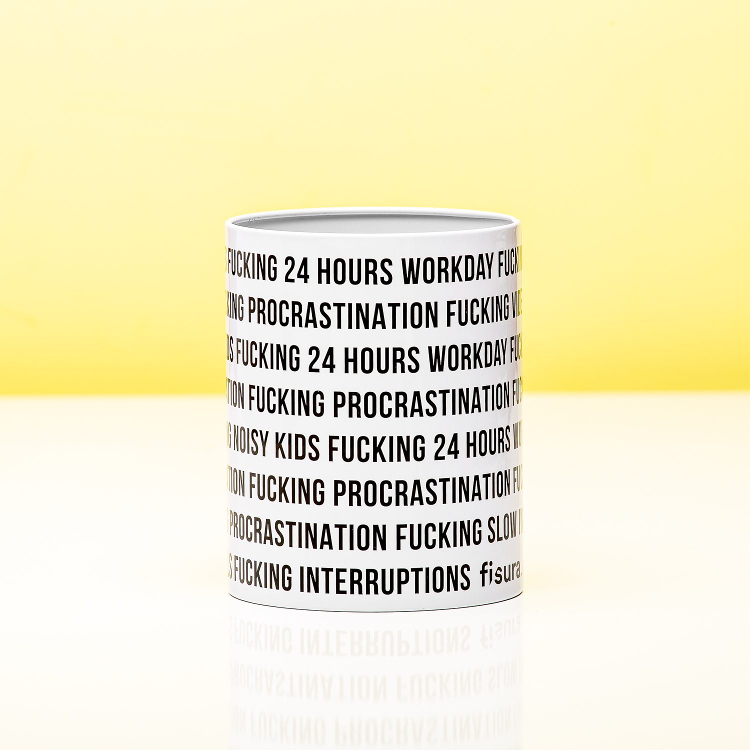 Fucking Home Office Pennenhouder - Wit