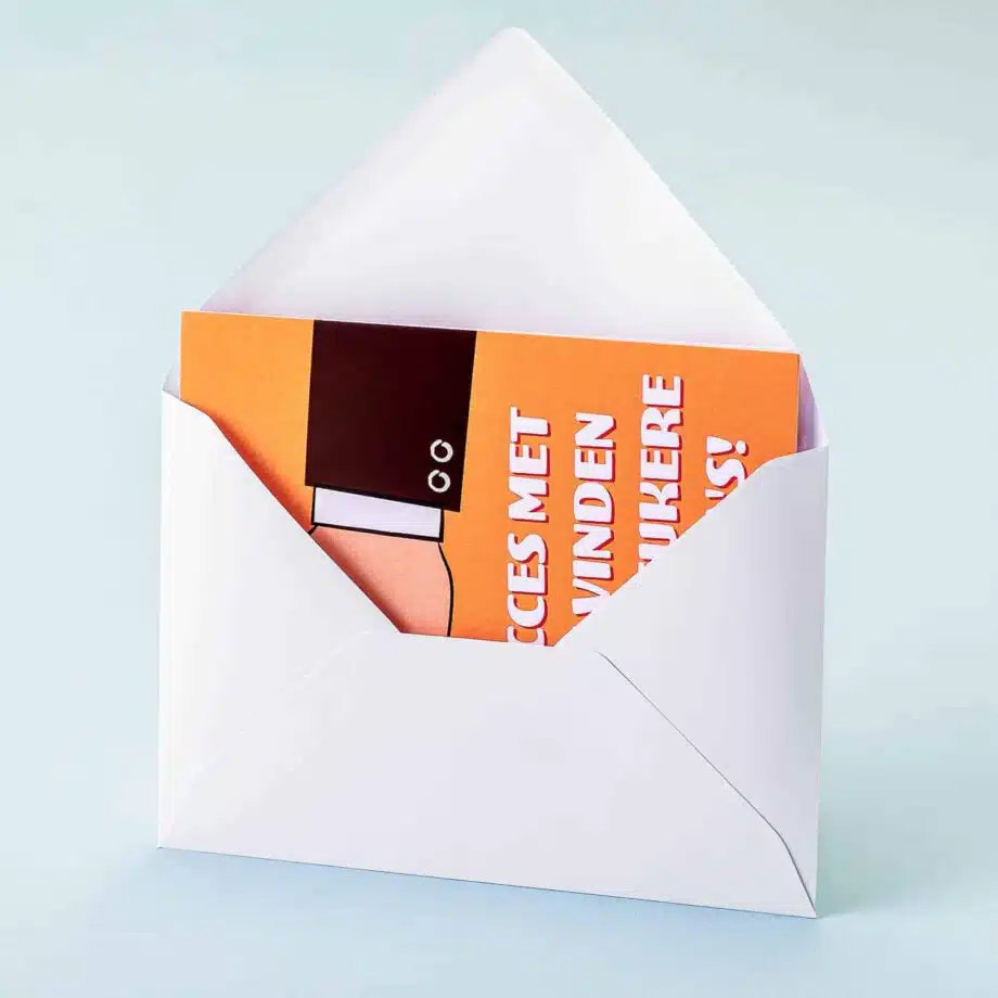 Wenskaart Collega nieuwe baan