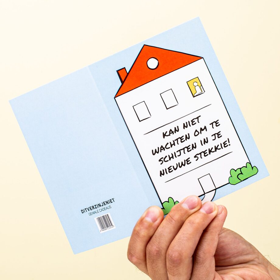 Wenskaart Nieuwe stekkie