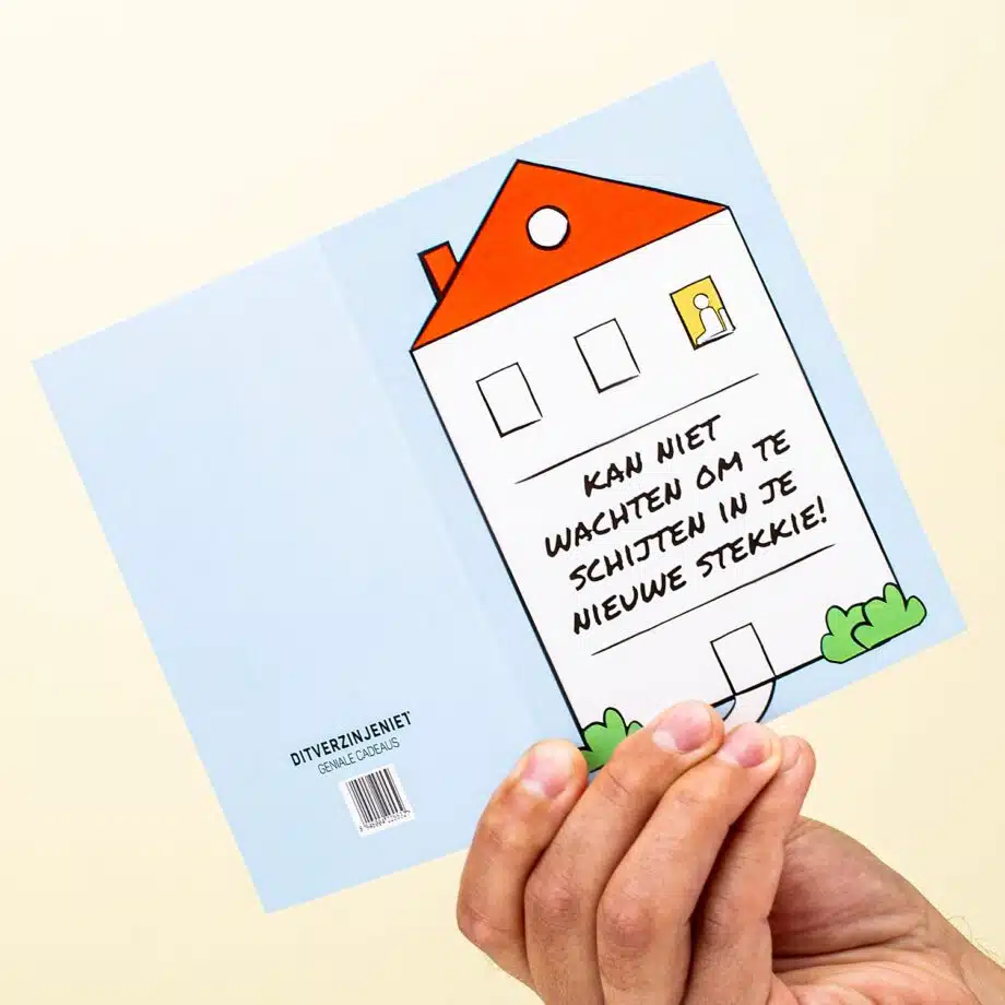 Wenskaart Nieuwe stekkie