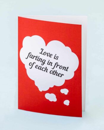Wenskaart Love Is...