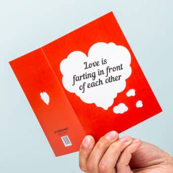 Wenskaart Love Is...