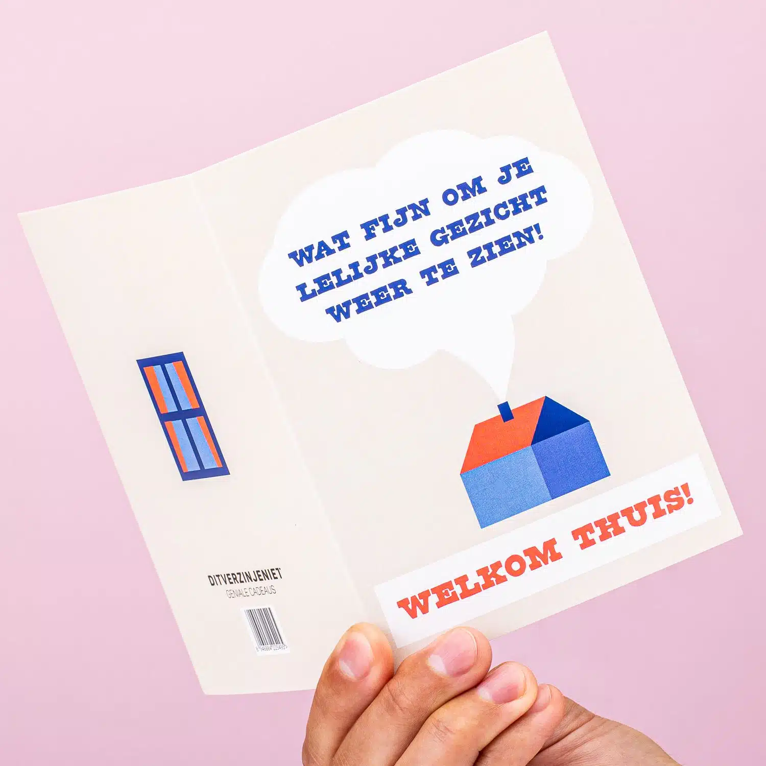 Wenskaart Welkom thuis