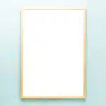 Houten lijst - blank A2