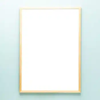 Houten lijst - blank A2