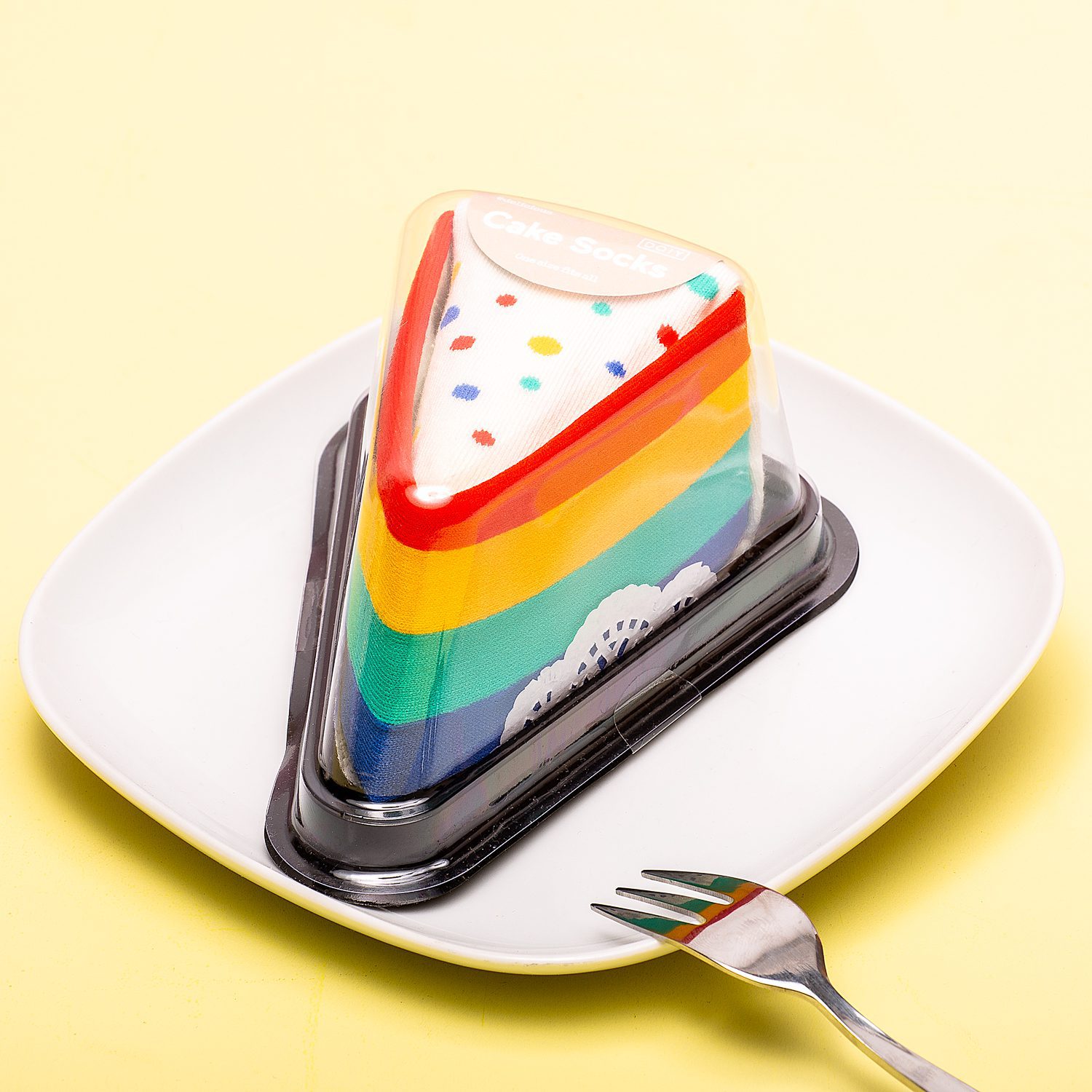 Taart Sokken - Regenboog Taart Sokken - Regenboog