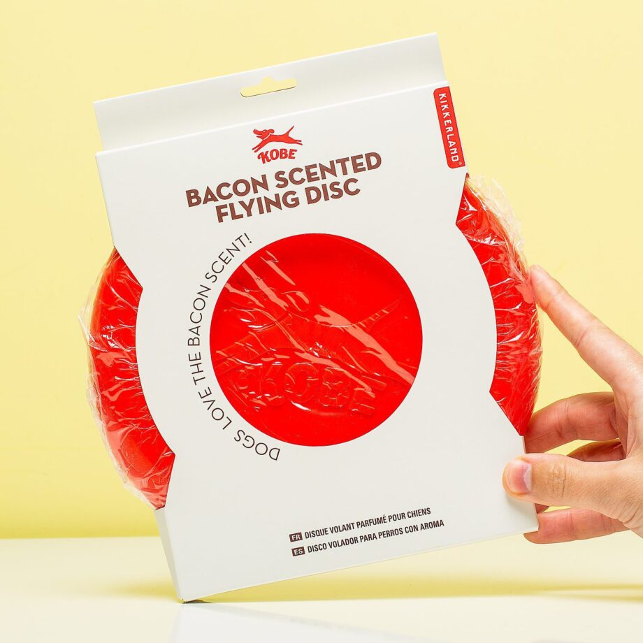 Frisbee voor hond met bacongeur