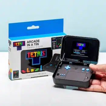 Spelcomputer in een blikje - Tetris
