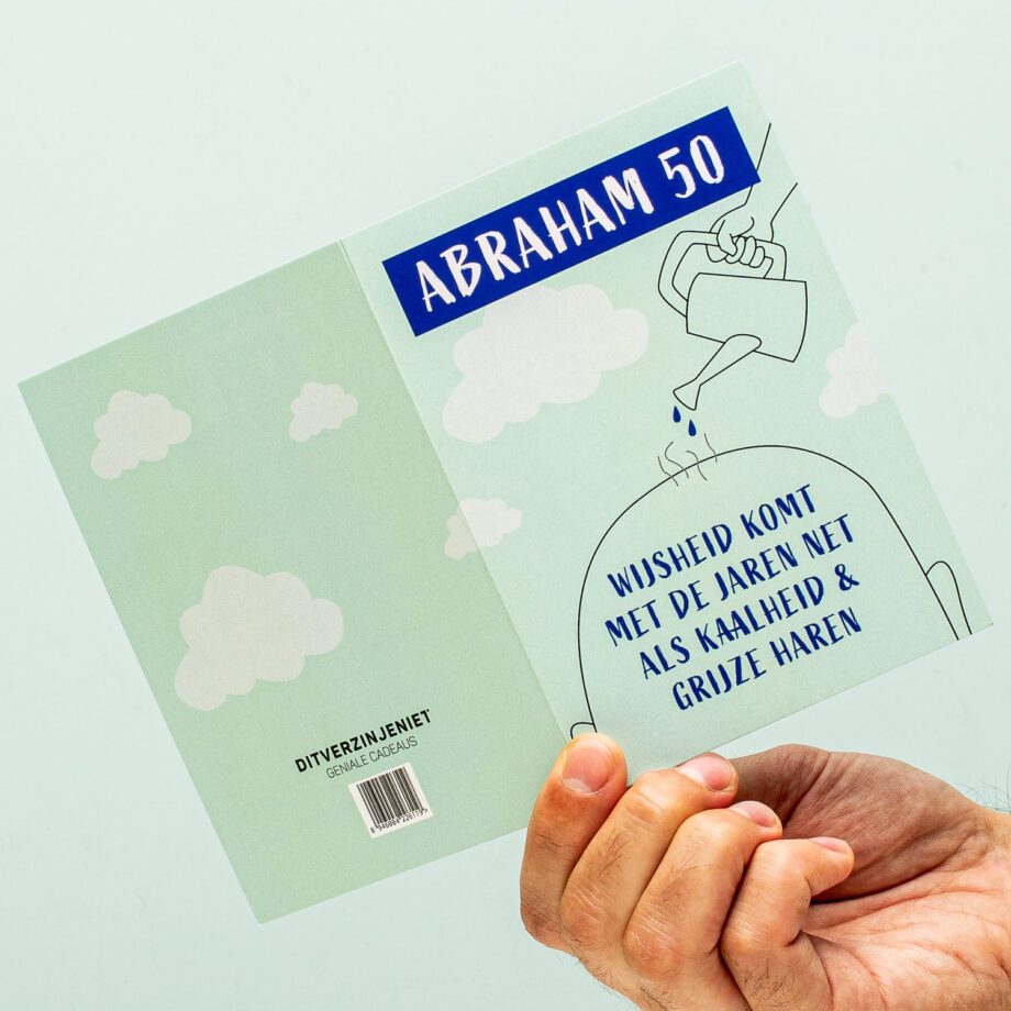 Wenskaart Abraham