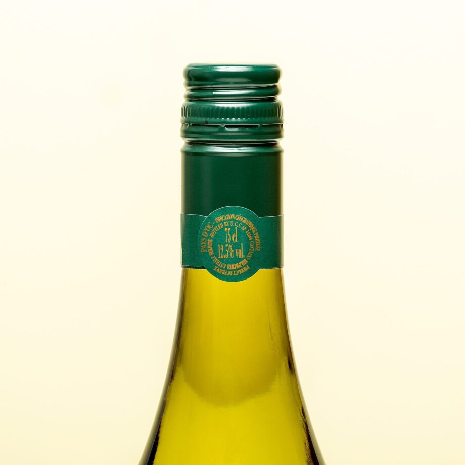 Wijnfles De reden dat ze drinkt