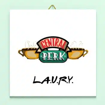 Gepersonaliseerd tegeltje Friends Central Perk