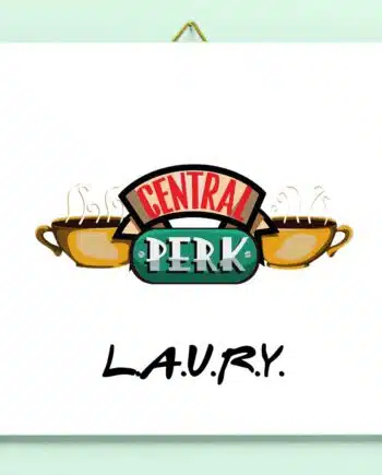Gepersonaliseerd tegeltje Friends Central Perk