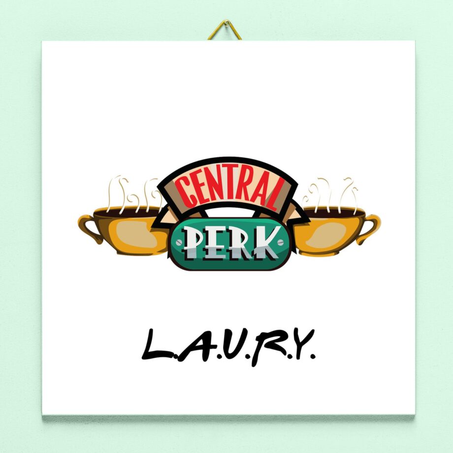 Gepersonaliseerd tegeltje Friends Central Perk