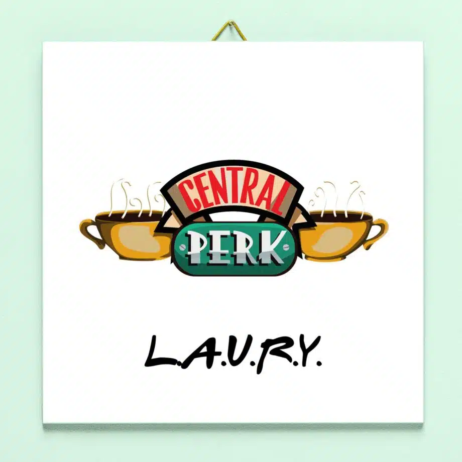 Gepersonaliseerd tegeltje Friends Central Perk