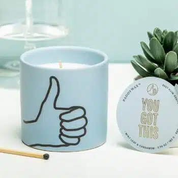 Impressions geurkaars - You Got This (blauw)