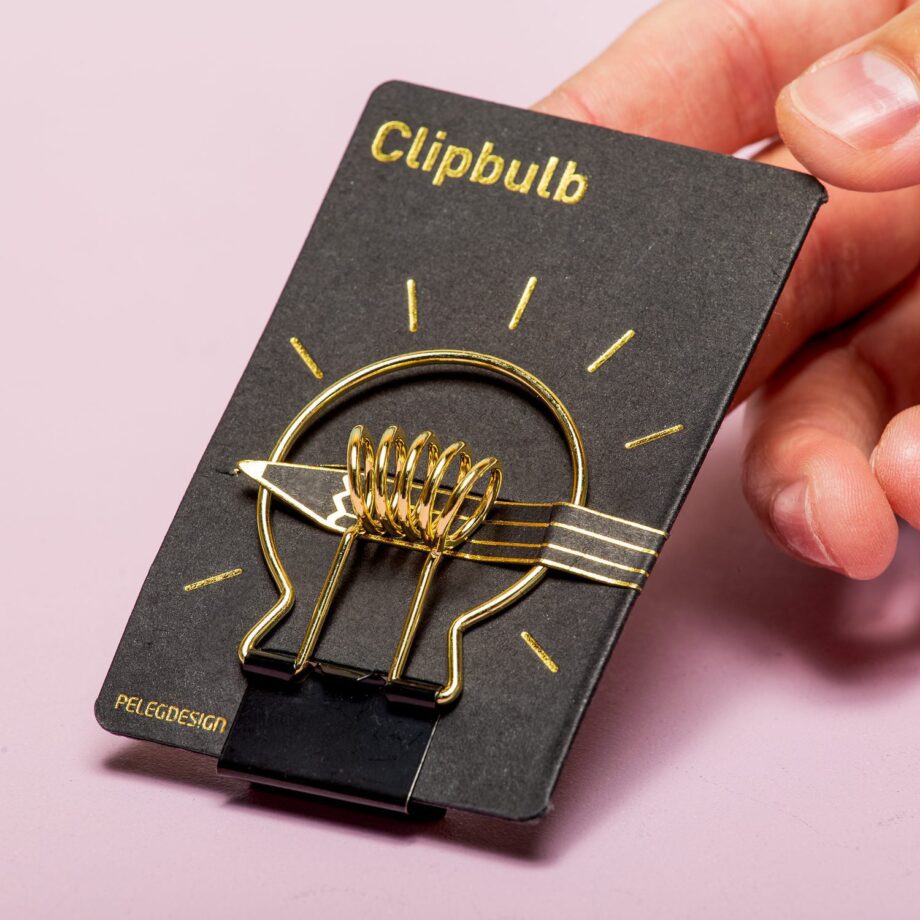 Clipbulb potloodhouder