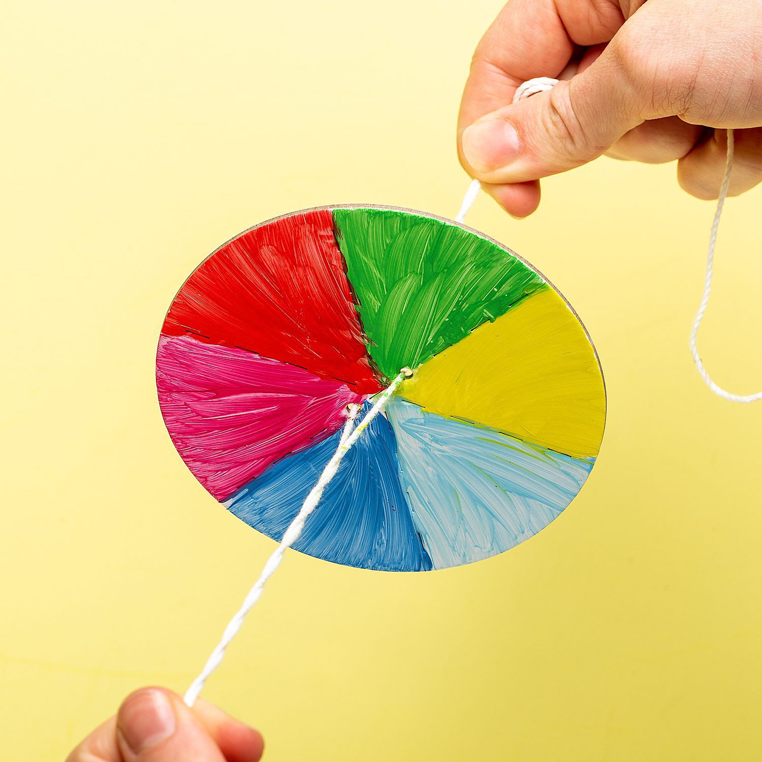 DIY Regenboog Schijven DIY Regenboog Schijven