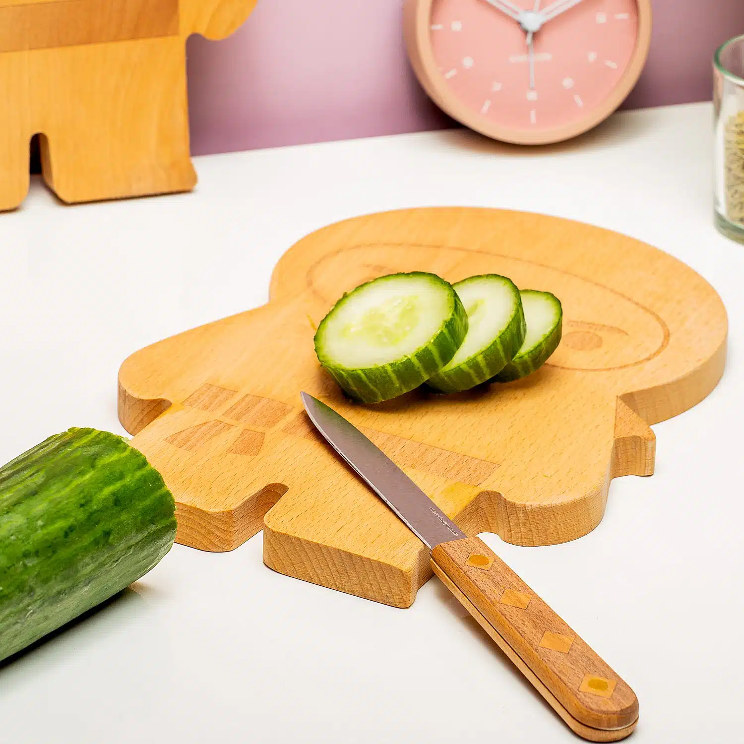 Ninja snijplank en mes