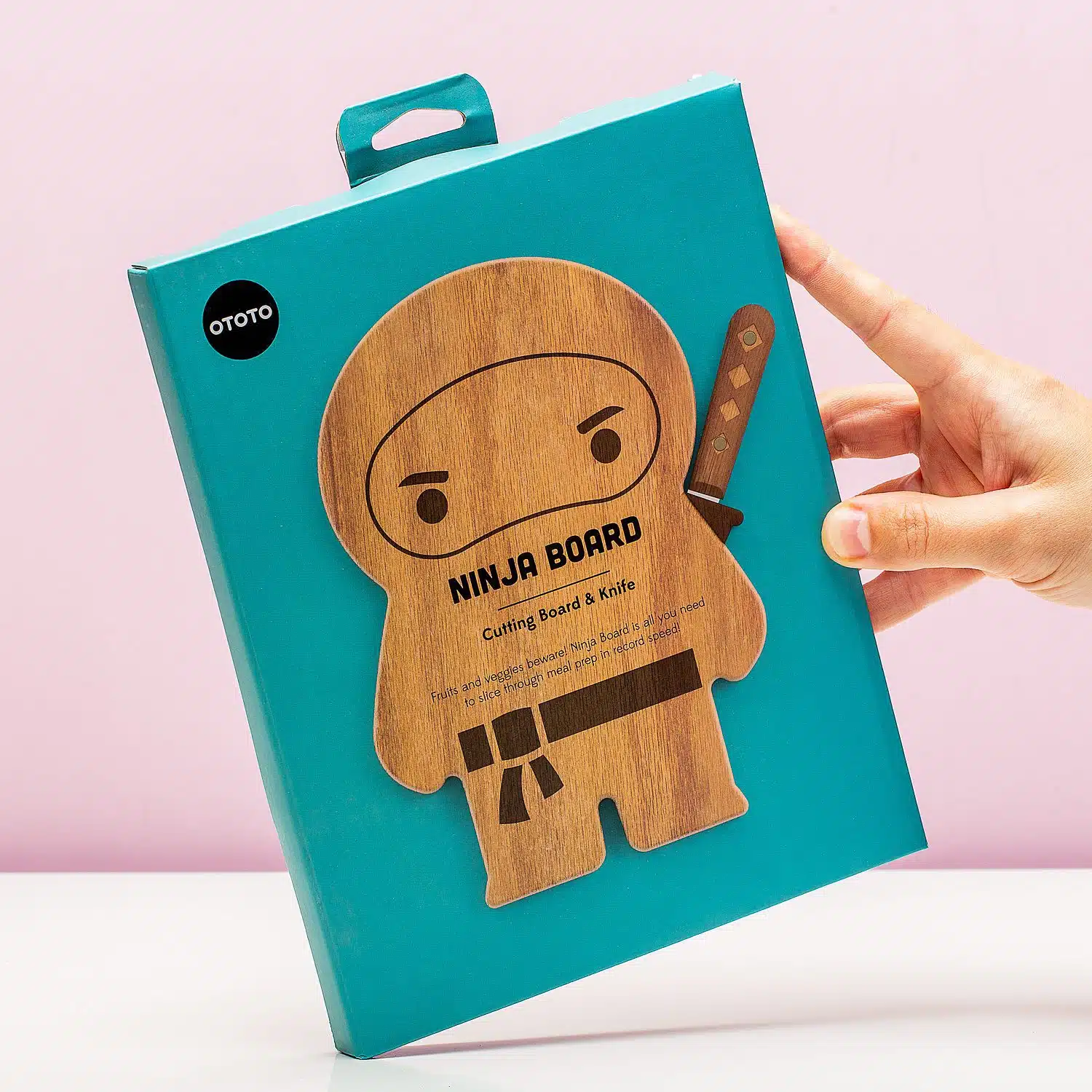 Ninja snijplank en mes