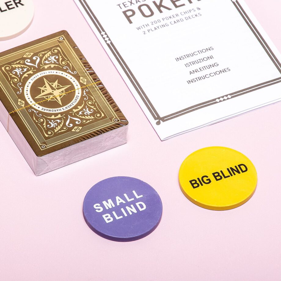 Texas Hold 'Em Poker in blik