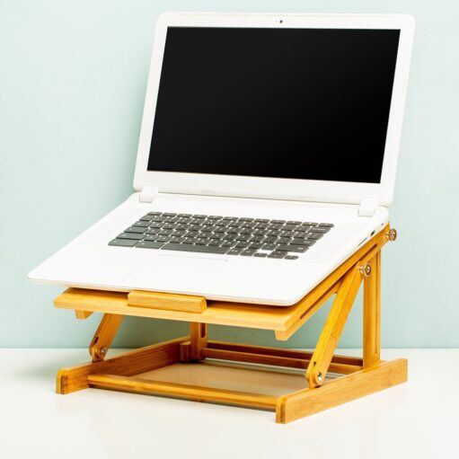 Bamboe laptopstandaard