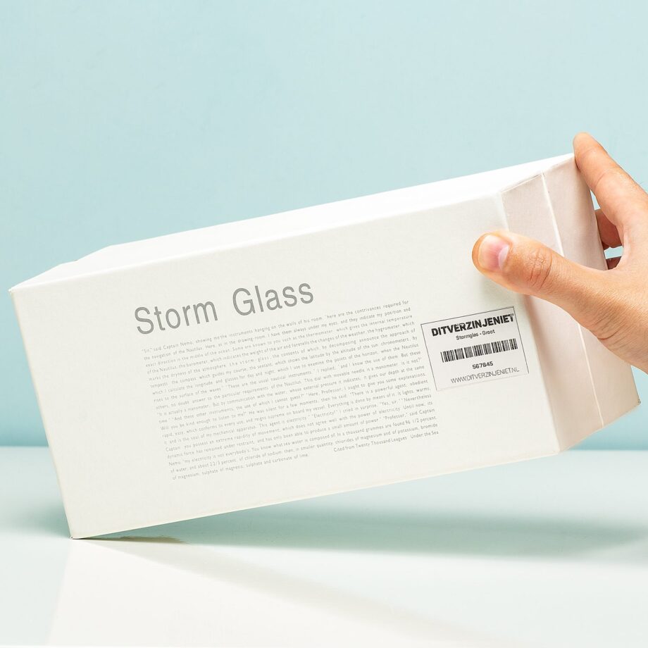 Druppel stormglas