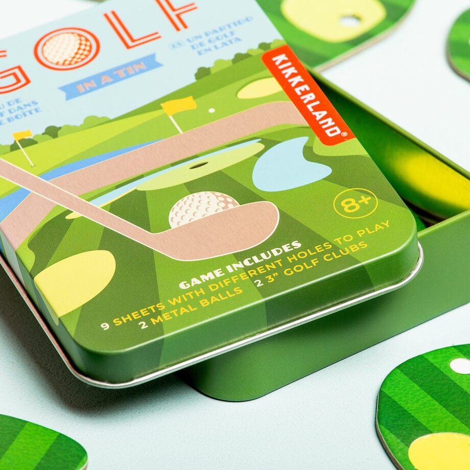 Golf in een blikje